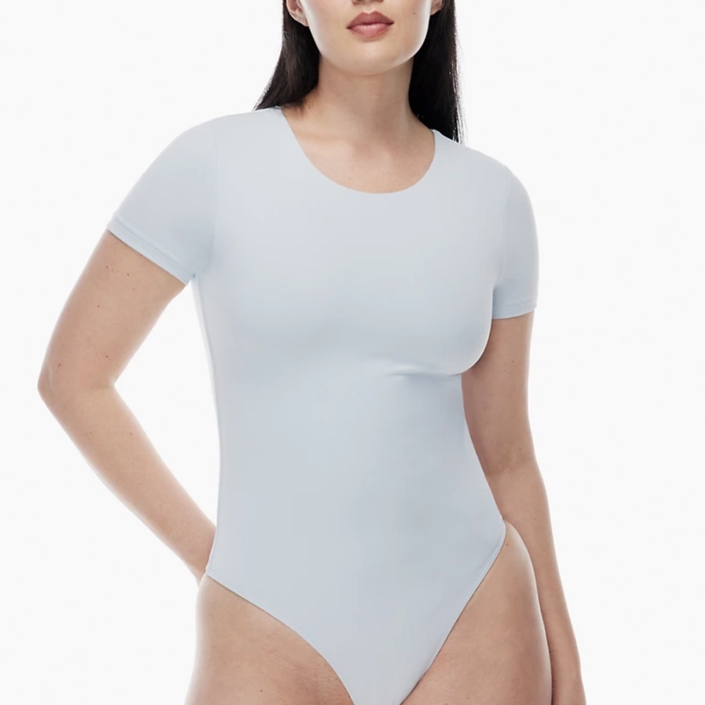 NWT, Fluid Blue Bodysuit